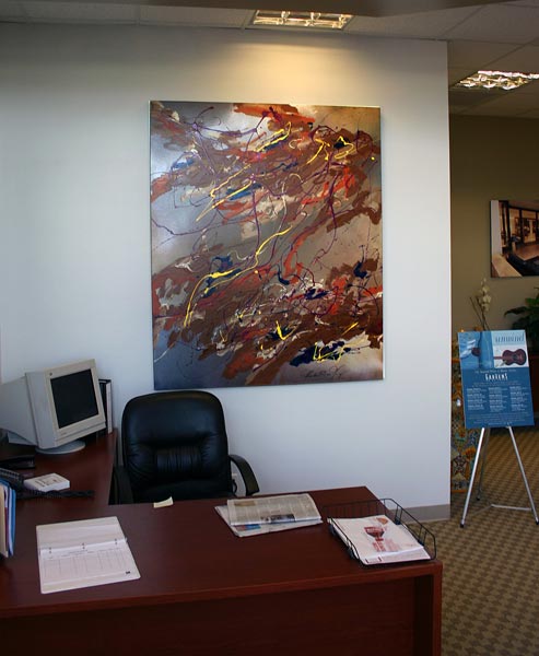 Streamers in office