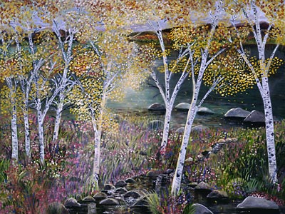 Max von Wening The Spirit in the Aspen Hollow