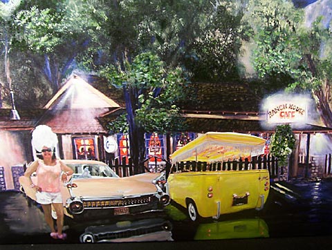 Caddy, Bus and Big Hair