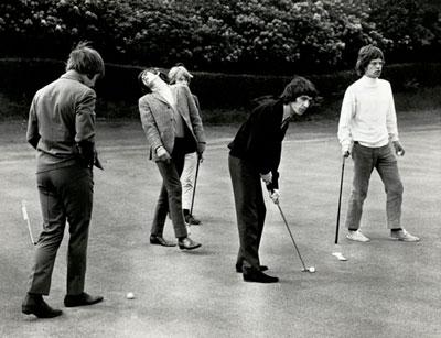 The Stones Golfing